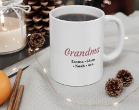 Personalized Grandma Mug